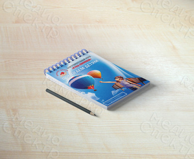 Блокнот А5 для фонда «Рука помощи» — фото