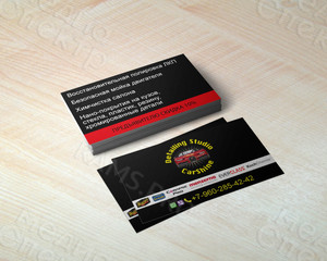 Визитки 90х50 см. Автосудия «CarShine» 3 вида — фото 1