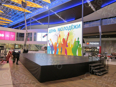 Баннер 6х3,5м «День молодежи» — фото