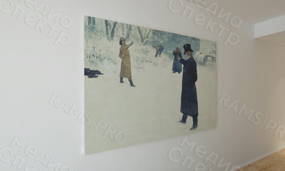 Фотокартина 80х60см «Дуэль» — фото