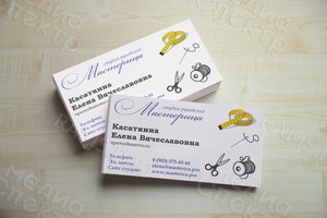 Визитка студии рукоделия «Мастерица» — фото 1