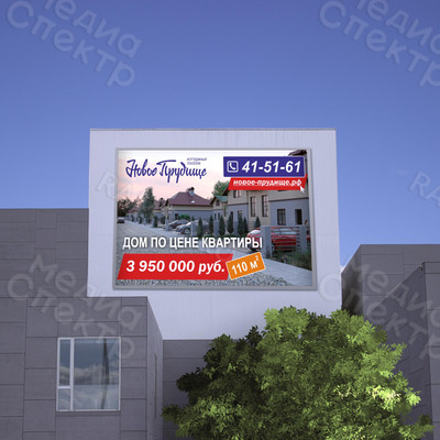 Баннер 3.15х2.08м «Новое прудище» — фото