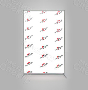 Press Wall фотозона 115х185см для мастера-визажиста Снежаны Дятловой — фото 4