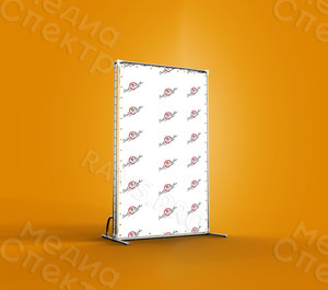 Press Wall фотозона 115х185см для мастера-визажиста Снежаны Дятловой — фото 2