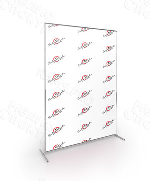 Press Wall фотозона 115х185см для мастера-визажиста Снежаны Дятловой — фото 3