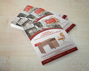 Листовки А3 «Скидки на комплекты мебели 10%,13%, 15%» — фото 2