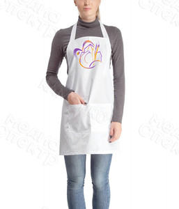 Фартук из нетканого материала 58х59см с логотипом «Пленэр на Академичке» — фото