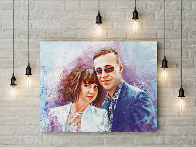 Фотокартина в стиле дрим-арт на холсте 40х60см — фото