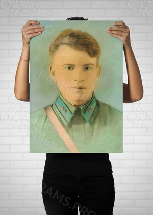 Фотокартина на холсте 30х40см «Боец» — фото 1