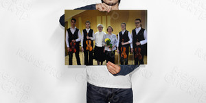 Фотография на холсте 60х35см «Выпускной в музыкальной школе» — фото 2