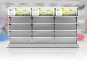 Постер в витрину магазина 1.2х0.4м «Colorika» Смоленские краски — фото 1