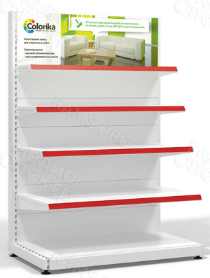 Постер в витрину магазина 1.2х0.4м «Colorika» Смоленские краски — фото 2