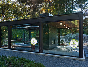 Наклейки на беседки для эко-отеля «Барская усадьба» — фото 2