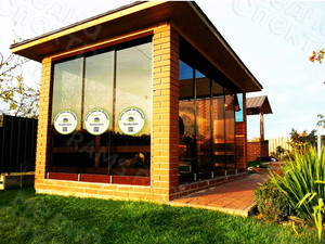 Наклейки на беседки для эко-отеля «Барская усадьба» — фото 3