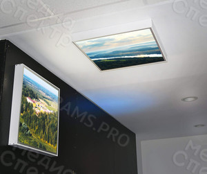 Наклейки на световые панели для эко-отеля «Барская усадьба» — фото 3