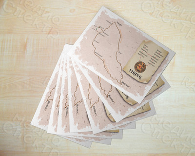 Карта-схема проезда «Viking» — фото