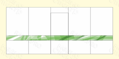 Наклейки на стекла помещений фитнес-клуба «My Fit» м/р «Юность» – «Зеленые полоски» — фото