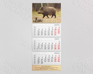 Календарь квартальный А4 2019 — фото 1