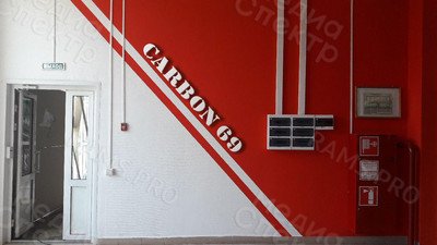 Объемные буквы / Интерьерная вывеска «Carbon69» — фото