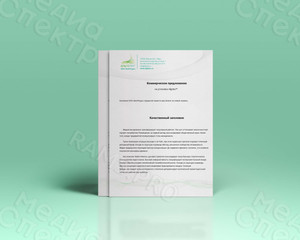 Фирменный бланк А4 для компании «БиоРесурс» — фото 1