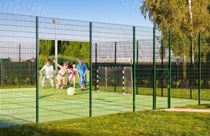 Баннер 1.4х1.5м «Дети с мячом» — фото 2