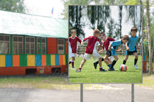 Баннер 1.4х1.5м «Футболисты» — фото 3