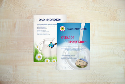 Каталог продукции формата А5 «ОАО Молоко» 2019 г. — фото
