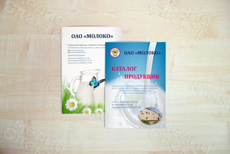 Каталог продукции формата А5 «ОАО Молоко» 2019 г. — фото