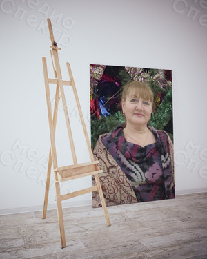 Портрет на холсте 30х40см «Татьяна 55 лет» — фото 2