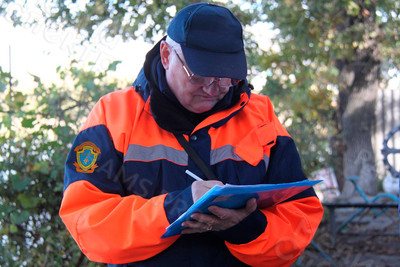 Шеврон 90х100мм с вышивкой логотипа «ГАЗОСПАС» — фото