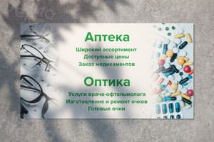 Баннер 5.5х3.1м для Аптеки № 20 г.Конаково — фото 1