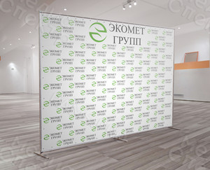 Press Wall 3х2.5м «Экомет Групп» — фото 1