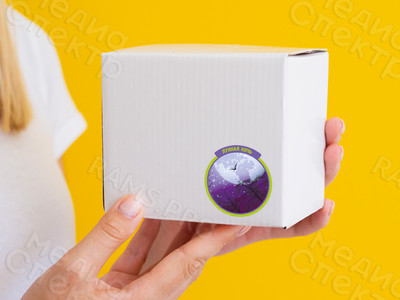 Наклейки фигурные на упаковки с муравьиными фермами «Мистер Ант» — фото