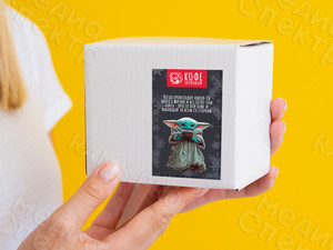 Наклейки 8х13см КОФЕ-ЧАЙ «Доктор Йодо» — фото 3