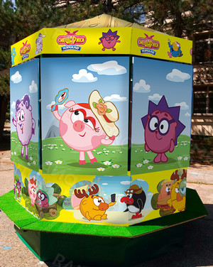 Баннеры на аттракцион «Смешарики» — фото 8