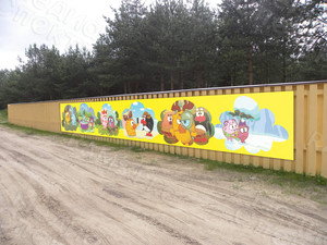 Баннеры на аттракцион «Смешарики» — фото 10