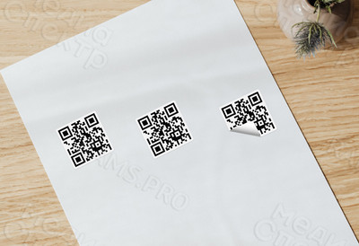 Наклейки с QR-кодом на календарь СтроимДоМ 2021 — фото