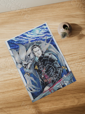 Открытки А5 с рисунками художников — фото 5