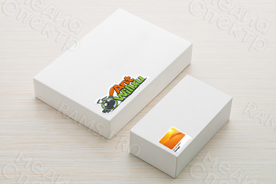 Стикеры на упаковки товаров бренда «АнтВилл» — фото