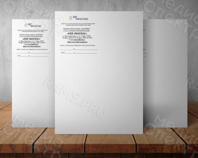 Бланки А4 «ЕХП-ЭКОСПАС» — фото