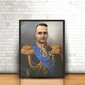 Фотокартина-монтаж на холсте 40х60см «Генерал Владислав» — фото 1
