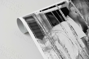 Фотокартина на холсте 60х40см «Двое с веером» — фото 1