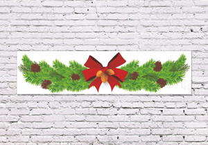 Наклейки 1.2х0.3м для РЖД «Новый год 2021» — фото 2