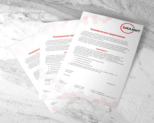 Фирменный бланк «БИАНИТ» — фото 3