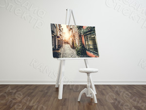 Фотокартина на холсте 80х60см «Улица Италии» — фото 2