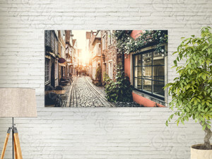 Фотокартина на холсте 80х60см «Улица Италии» — фото 1