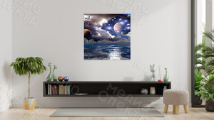 Фотокартина на холсте 113х113см «Космос» — фото 2