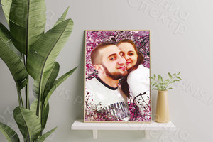 Фотокартина в стиле дрим-арт на холсте 50х70см — фото 3