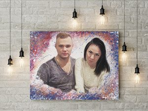 Фотокартина в стиле дрим-арт на холсте 40х30см — фото 2