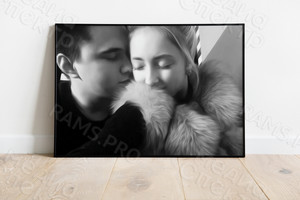 Фотокартина на холсте 50х40см «Это любовь» — фото 1